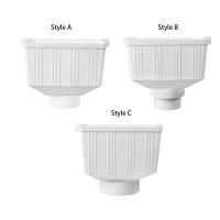 Conector De Drenaje De Agua De Lluvia Para Jardín PVC Divertor De Agua De Fosa De Drenaje Para Césped Y Exterior Sistema De Colección De Agua De Lluvia - details 4