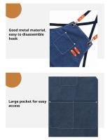 Delantal Profesional Impermeable Para Hombres Y Mujeres Para Trabajo Cocina Salones De Belleza Peluquerías Jardín Y Restaurantes - details 5