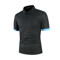 Camisa Polo Para Hombre Manga Corta Color Contraste Moda Casual Verano Ropa Streetwear Top Regular Polyester Antipelusa - details 8