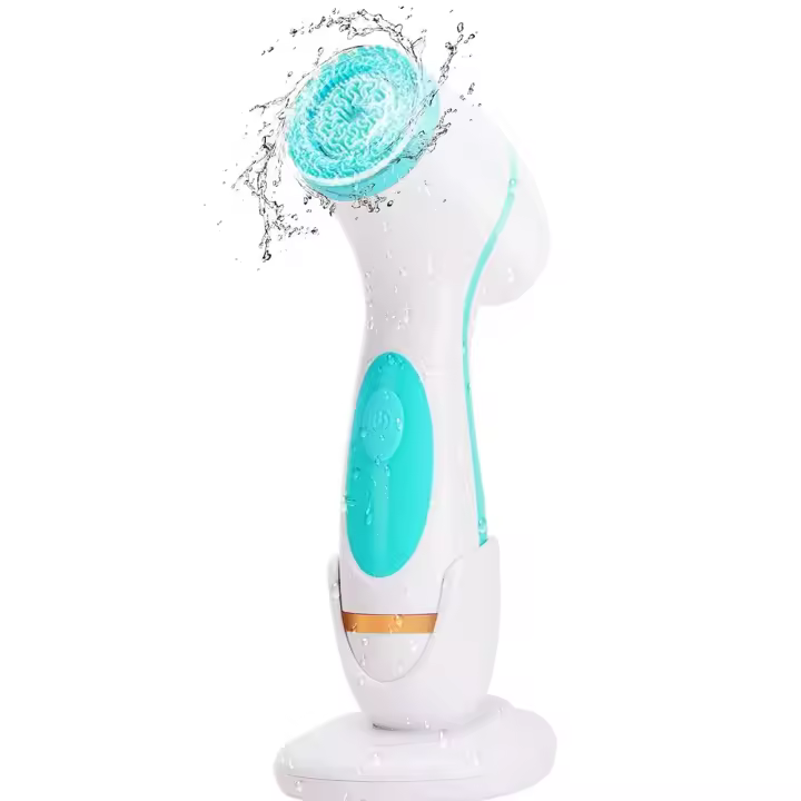 ER BIT Cepillo De Limpieza Facial, Cepillo De Limpieza Profunda De Poros Exfoliante Facial, Cepillo De Lavado Facial De Silicona De Doble Cara Y Cerdas Suaves, exfoliante Facial Para El Cuidado De La Cuero-Black Friday-Gift de Navidad - 1