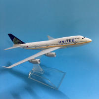 Modelo De Avión Boeing B747 De JASON TUTU 16cm Escala 1/400 Metal Para Coleccionistas Edad Recomendada 14 Años O Más - details 5