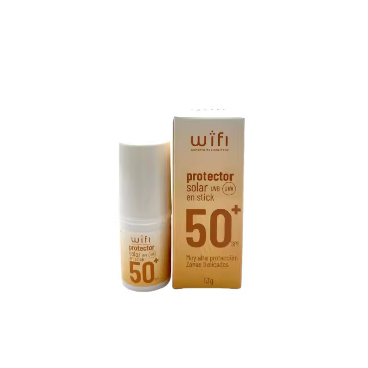 Wifi Protector Solar Stick Spf50+ 16 ml - Muy alta protección UVA/UVB - Zonas Delicadas - Protector Solar Deportistas - 1