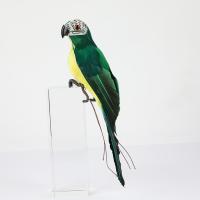 Decoración Creativa Y Artesanal De Papagayo Animal Para Jardín Miniatura Pajaro De Tela Con Plumas Para Adorno Del Césped Tamaño 25/35cm - details 13