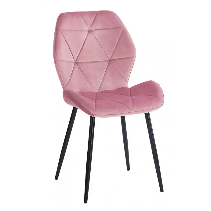 Silla Sesel Terciopelo Patas Negras: Una Silla de Comedor Ideal - 1