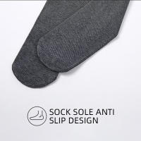 Calcetines De Pressión Para Pies Y Piernas Kave 45-63cm Estilo Japonés Invierno Calcetines Largos De Rodilla Ribbed Para Mujer - details 4