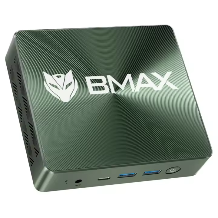 BMAX Intel Mini PC B6 Series Power/Pro/Plus, Intel Core i3/i5i/7-1060NG7, 12/16GB RAM 512GB/1TB SSD, Windows 11, Intel Iris Plus, Wifi 6, Bluetooth 5.2, 3*USB 3.0, 2*HDMI 2.0, 1*Type-C, 1*LAN, Compacto y alto rendimiento para hogar y oficina, Home, Office - 1