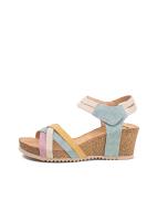 Lyla Wang Sandalias mujer de Cuña Multicolor y plataforma  para verano - details 14