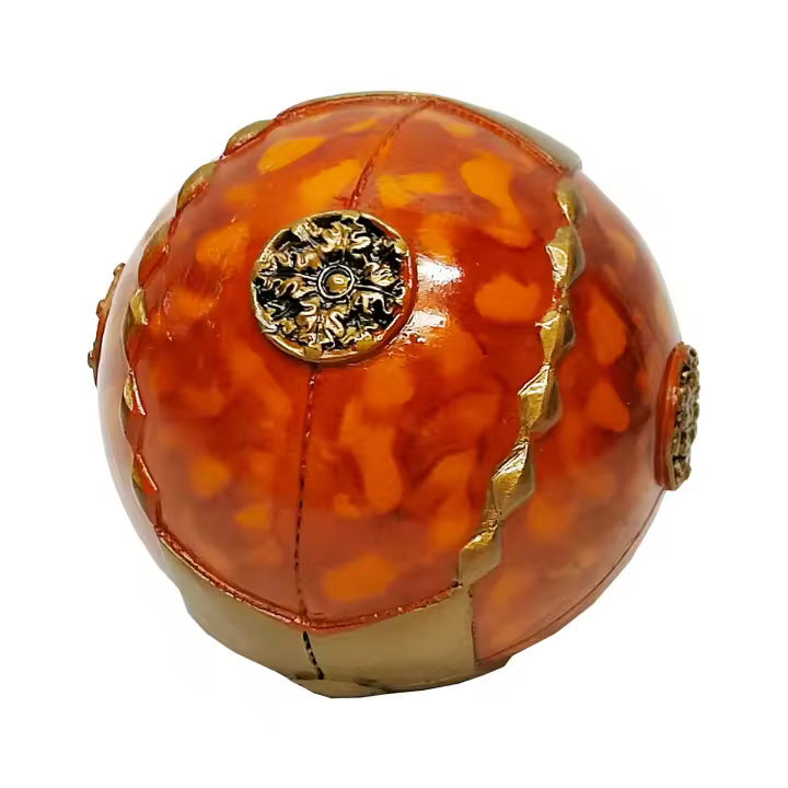 UD - Bola Decorativa de Resina 10 cm – Ideal para Centros de Mesa | Diseño Elegante y Versátil - 1