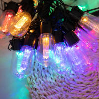 Luces De Cadena Solar LED Para Exterior Decoración De Navidad IP65 Impermeables S14 Guirnalda De Fiestas Para Jardín - details 14