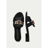 Sandalias planas de Mujer HISPANITAS HV243268 PALA CADENA NEGRO 32463 24V - details 2