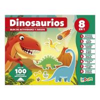 IMAGILAND Bloc de Actividades y Juegos Dinosaurios 8 en 1 - details 0