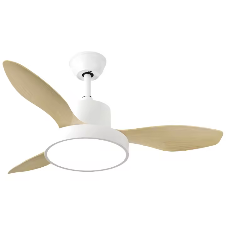 FABRILAMP VENTILADOR DC HAYATE 24W 2650LM BLANCO/HAYA 3ASPAS 97D 3000-4000-6000K. - 1