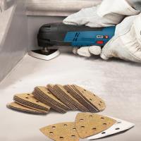 Juego De 40 Piezas De Papel De Herramientas Abrazaderas Oscilantes Con 6 Agujeros 40-240 Grit Para Pulir Madera - details 4