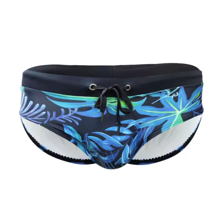 Bragas De Natación Para Hombre UXH EstampadoSexy Briefs Cortos De Playa Surfeo Deporte Adecuado Material Poliéster Spandex - 1