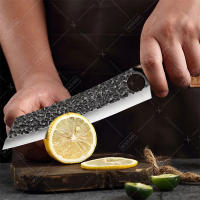 Cuchillo De Cocina Profesional WXCOO Acero Inoxidable Multiusos Para Picar Y Cortar Cuchillo De Chef Forjado a Mano Herramienta De Cocina Ecológica - details 5