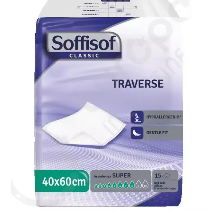 Empapadores cama 60*40- Soffisof- Paquete de 15 uds - 1