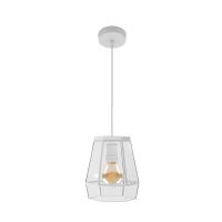 Fabrilamp - Colgante Guia 1xe27 Blanco Regx18x18cm - details 0