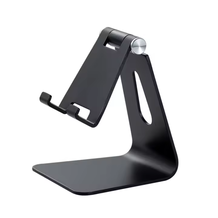 Soporte ajustable para teléfono móvil, individual, color negro - 1