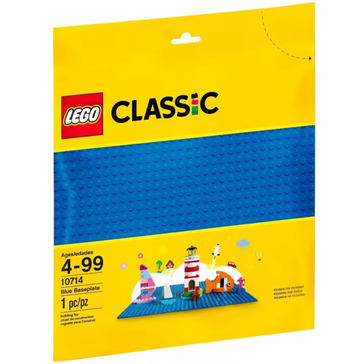 LEGO CLASSIC - PLANCHA DE BASE AZUL, 10714, TIENDA CON LICENCIA OFICIAL - 1