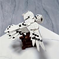 Bloques De Construcción De Búho Hedwig Del Mundo Mágico Disney MINISO Modelo De Animal Para Niños Y Adultos Regalo De Cumpleaños - details 4