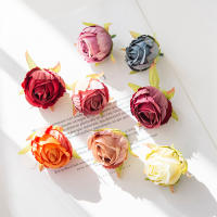 30/100Pcs Rosas Silken De Flores Artificiales Para Bodas Navidad Decoraciones De Hogar DIY Regalos Caja De Artesanías - details 0