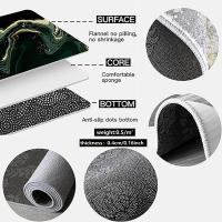 VIKAMA Alfombra De Baño De Goma De Caucho Con Diseño De Oso De Dibujos Animados Resistente a La Suciedad Y Antideslizante Para Cocina Y Sala De Estar Decoración De Hogar - details 10