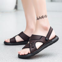 Sandalias Para Hombre Verano Comodidad Playa Exterior Retro Casual Zapatos De Cuero No Especiales Antideslizantes Flip Flops - details 8