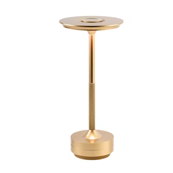 Lámpara De Mesa LED Sin Cable Para Restaurante Bar Decoración Creativa Luz Nocturna Con Sensor Táctil Y Carga USB Regulable - 1