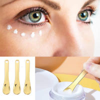 2pcs Spatula De Rostro Masajeador Cuchara De Crema Para Los Ojos Herramienta De Belleza Mini Scoop Aplicador De Maquillaje Instrumento Cosmético Para Cuidado De La Piel - details 1