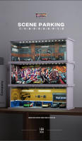 Modelo De Estacionamiento Clásico Bburago 1/64 Vehículo De Aleación De Latón Juguete De Escena Miniatura Con Marco De Exhibición Para Coleccionistas - details 8