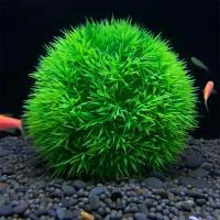 Bola De Grama Simulada Para Acuario Decoración De Jaula De Peces Plástica Para Paisajismo En Tanque De Agua - details 0