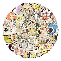 55PCS Parches Pokemon Mimikyu Para Decoración DIY De Teléfono Móvil Cuaderno Guitarra Y Tienda Resistente Al Agua - details 1
