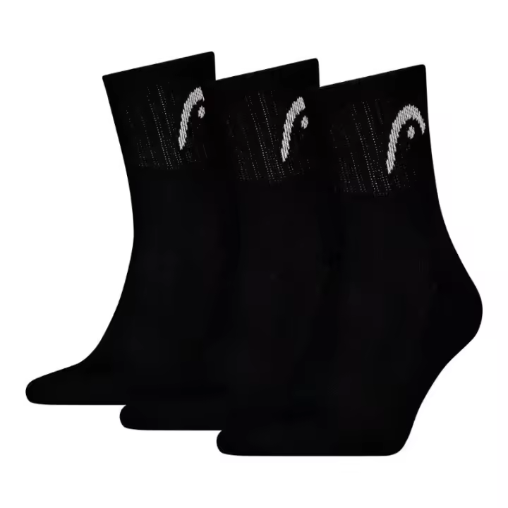 Calcetines Head All Sports Short Crew Negro 3 Pares - 1