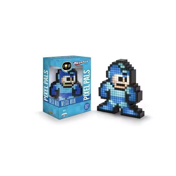 PDP Lámpara de Figuras Pixel Pals Mega Man - Coleccionable - 1