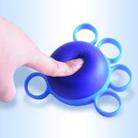 Entrenador De Fuerte De Dedo De Bola De Masaje Y Rehabilitación Para Entrenamiento De Mano Dedi Expansor De Agarre De Alta Elasticidad Unisex - details 6