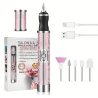 YIKOOLIN Máquina De Uñas Eléctrica Profesional 20000RPM Para Archivar Uñas De Acrílico Y Gel Herramienta De Manicura Y Pedicura Set De Manicura - details 5