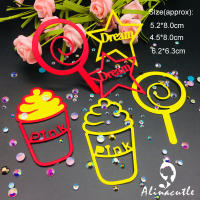 Alinacutle 3pcs Etched Dies Conjunto De Etiquetas Cortadora De Metal Para Scrapbooking Papel Y Manualidades Estilo Artístico - details 25