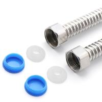 Tubo De Acero Inoxidable Corrugado G1/2" Para Conector De Agua Caliente Tubo De Plomería De Suministro Resistente a La Corrosión - details 1