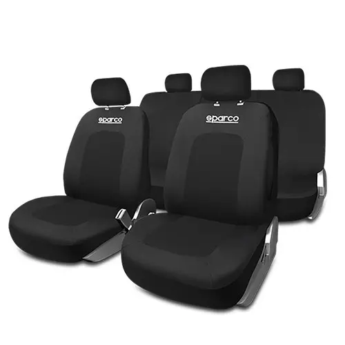 JUEGO FUNDAS SPORT NEGRA - 1