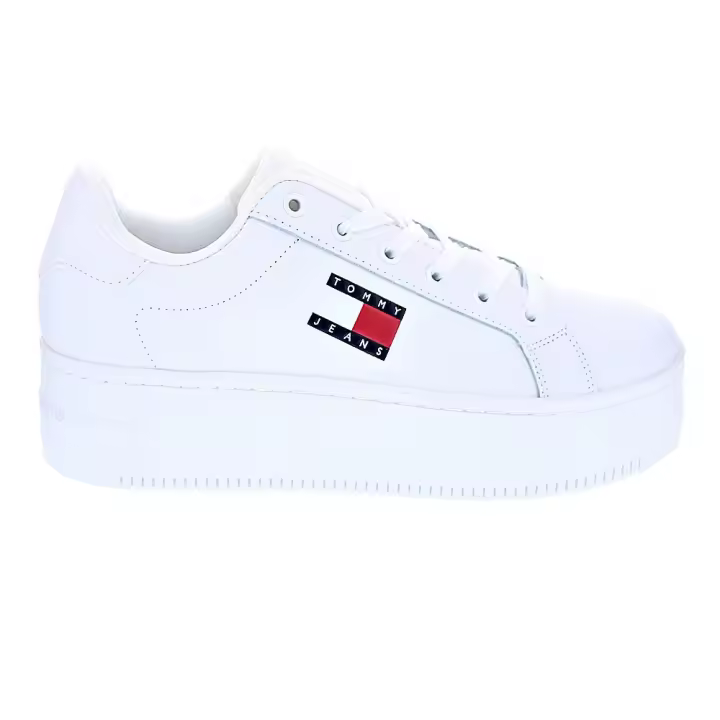Tommy Hilfiger Mujer Zapatillas modelo Tjw Flatform Blanco - 1