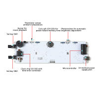 Kit De Bricolaje Para Reloj Digital Colorido DIY Con LED RGB Práctica De Soldadura Y Producción De Piezas Sueltas - details 5