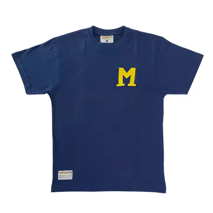 Camiseta Newteam Danny Mellow Muppet nº 15 Manga corta Azul Marino Algodón 100%  Logo Bordado Oliver y Benji Campeones hacia el mundial Super Campeones Capitan Tsubasa FC Nankatsu para coleccionistas y fanáticos de la serie - 1