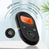 Radio personal de bolsillo AM/FM portátil, radio de transistores recargable con mejor recepción, batería de larga duración, auriculares estéreo, temporizador de apagado - details 4