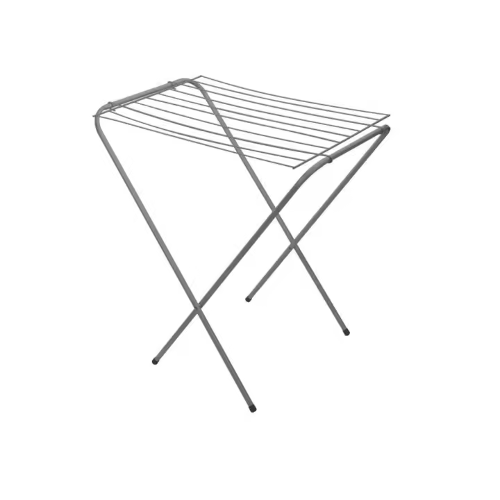 Tendedero Plegable - Tendedero de Hierro - Tendedero sin Alas - Ligero y Fácil de Guardar - 8 m de Tendido | XHC BRICO - 1