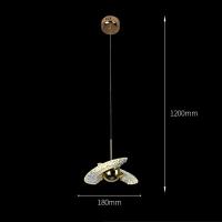 Lámpara Colgante Nórdica Para Techo Con Luz LED Rotativa Multi-Estilo Iluminación Interior Decorativa Para Dormitorio Y Sala - details 11