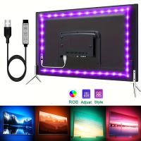 Tira De Luces LED SMD5050 5M USB Para TV Y Escritorio Cambio De Color Decoración De Dormitorio Lámpara DIY Iluminación Atmosfera - details 1