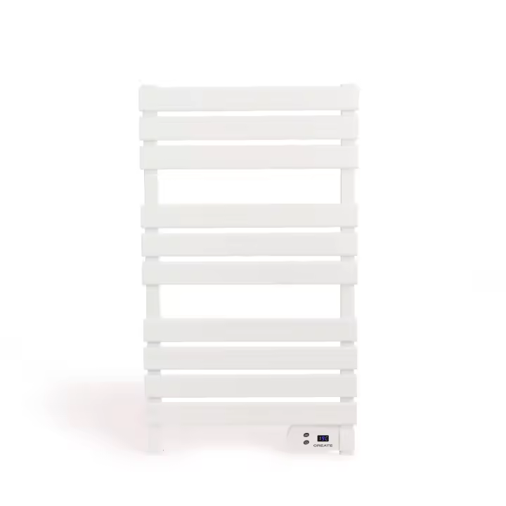 CREATE - Toallero Eléctrico de Pared con Patas y Estante Supletorio - WARM TOWEL 500W - 1