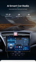 Junsun-autorradio X7 PRO 2K con Android para coche reproductor Multimedia inalámbrico con CarPlay 11.5 pulgadas para Honda Civic 9 FK FB 2012 2013 2014 2015 2016 2017 - details 0