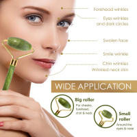 Gua Sha De Jade Rosa Natural Masajeador De Pintura Para Rostro Y Cuerpo Herramienta De Cuidado De La Piel Facial Eliminación De Arrugas Lifting SPA De Belleza - details 6