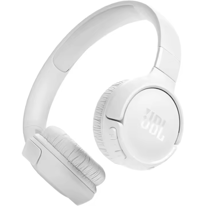 JBL Tune 520 BT, Auriculares Inalámbricos Bluetooth, 57h de Reproducción, Pure Bass Sound, Plegables, Negro, Blanco, Morado, Azul - 1